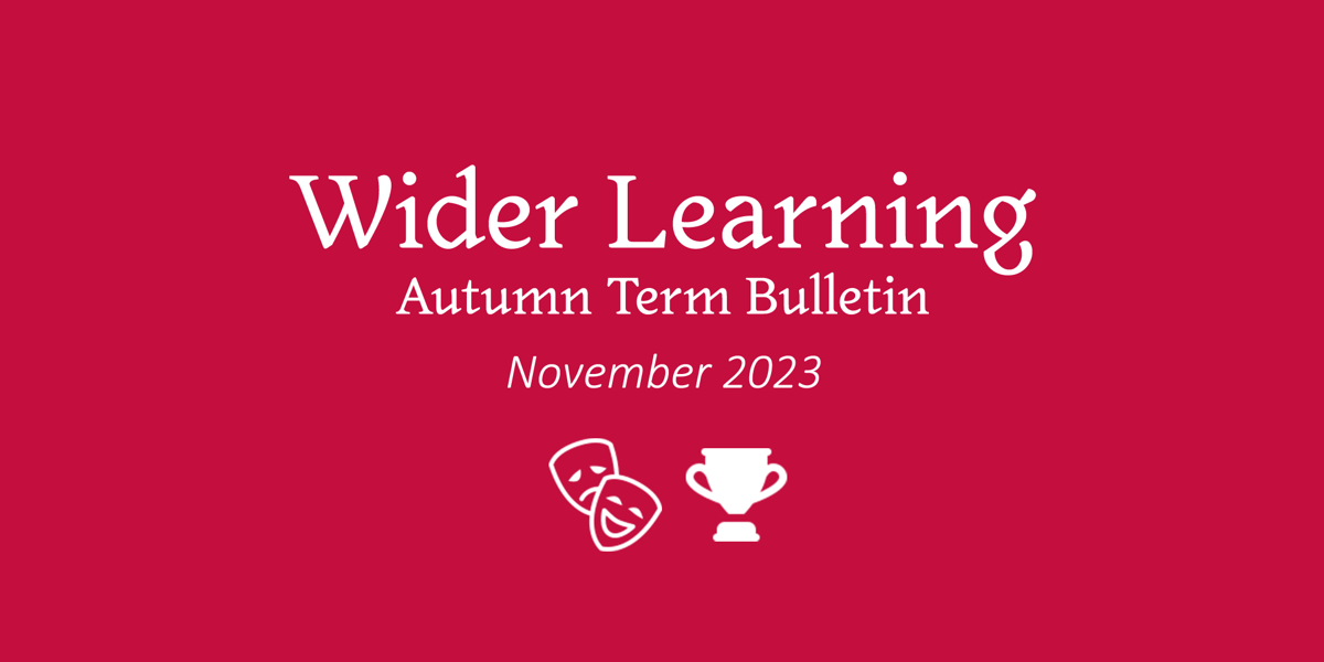 Image of Wider Learning Bulletin - November 2023